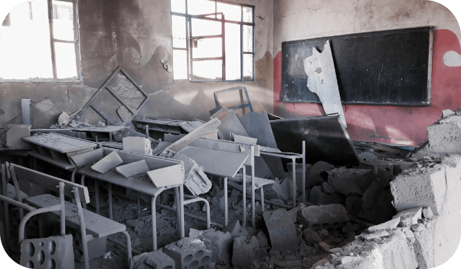 Destroyed Schools