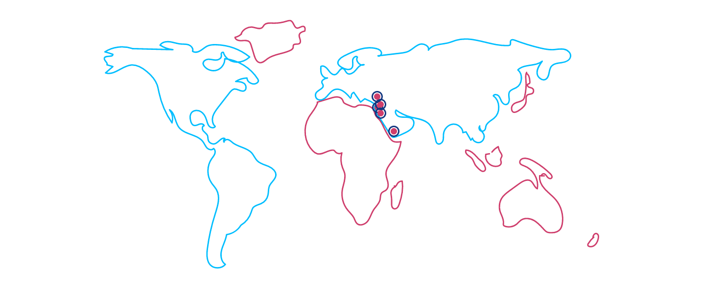 Key Operations - Global Impact Map