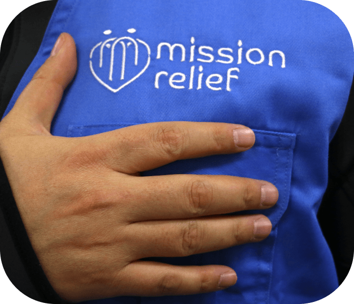 Mission Relief - Hand on Heart